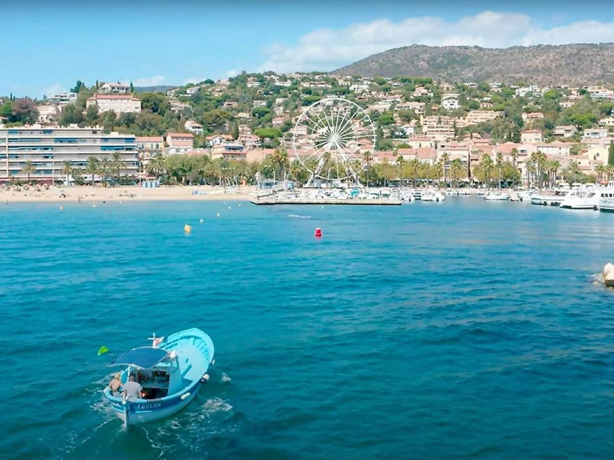 Charmant T2 Climatise Avec Grande Terrasse, Piscine Et Parking Privatif, Proche Plage Et Commerces. - Fr-1-251-441 Le Lavandou Exteriér fotografie